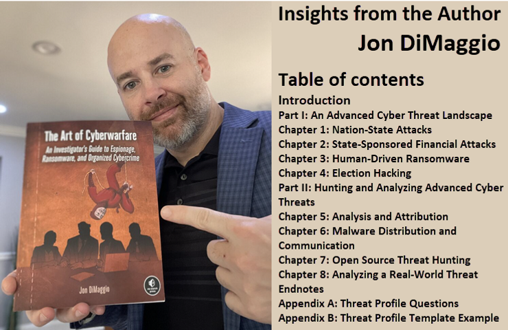 The Art of Cyberwarfare Insights from the Author Jon DiMaggio